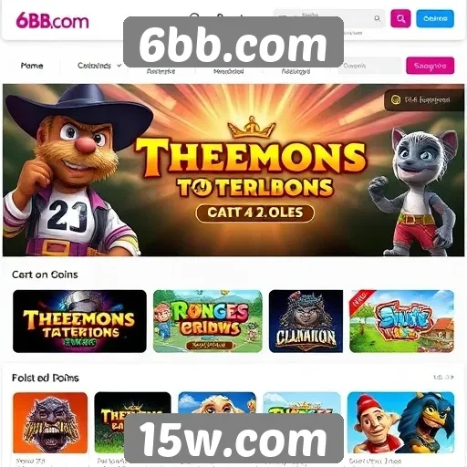 Estudo sobre a variedade de jogos disponíveis no 6bb.com